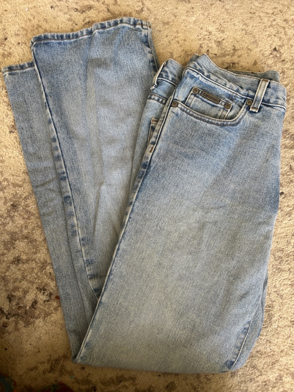 Vintage Calvin Klein Light Wash Straight Leg Jeans